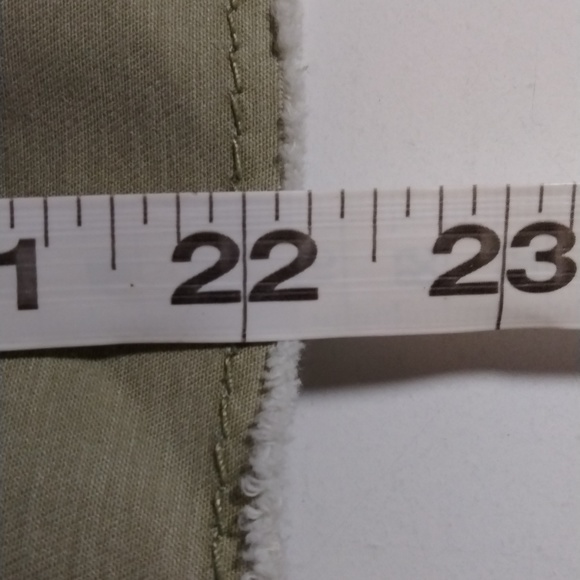 Anthropologie Women's Pilcro &Letterpress Green Ruffled Denim Jacket XS Spring - Picture 11 of 12